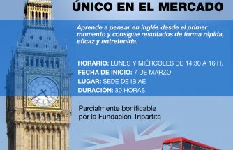 Curso de inglés único en el mercado
